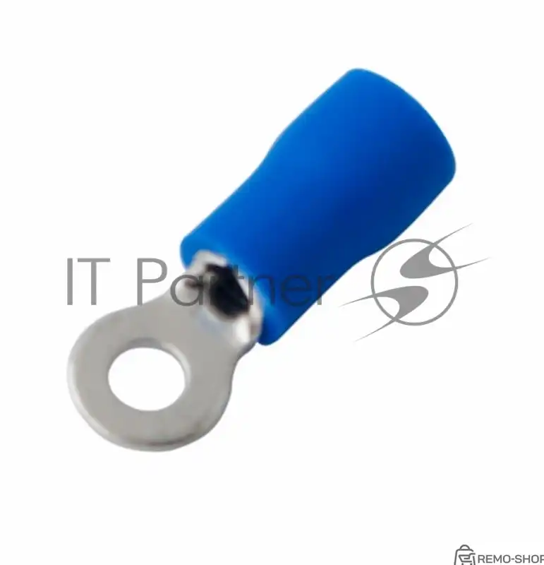 Наконечник кольцевой изолированный синий 3.2 мм для проводов 1.5-2.5 мм²