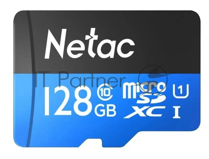 Карта памяти MicroSDXC 128 ГБ Netac P500 Class 10 UHS-I U1