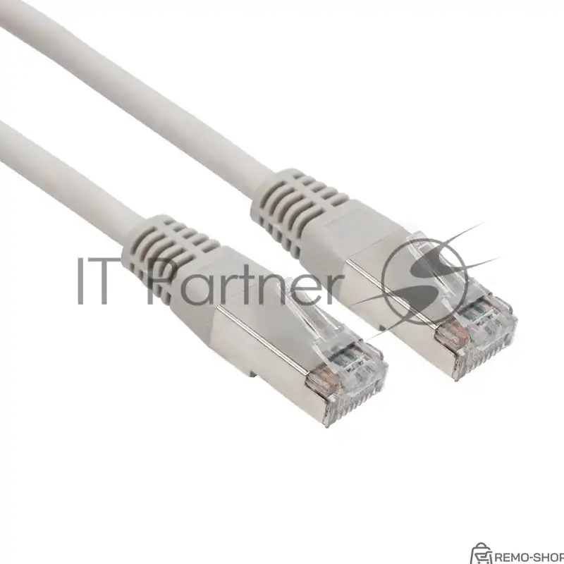 Патч-корд F/UTP Cat.6 экранированный, RJ45-RJ45, 3 м, серый фото 3