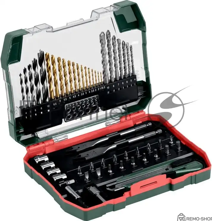 Набор инструментов Metabo 626707000 на 55 предметов в жестком кейсе