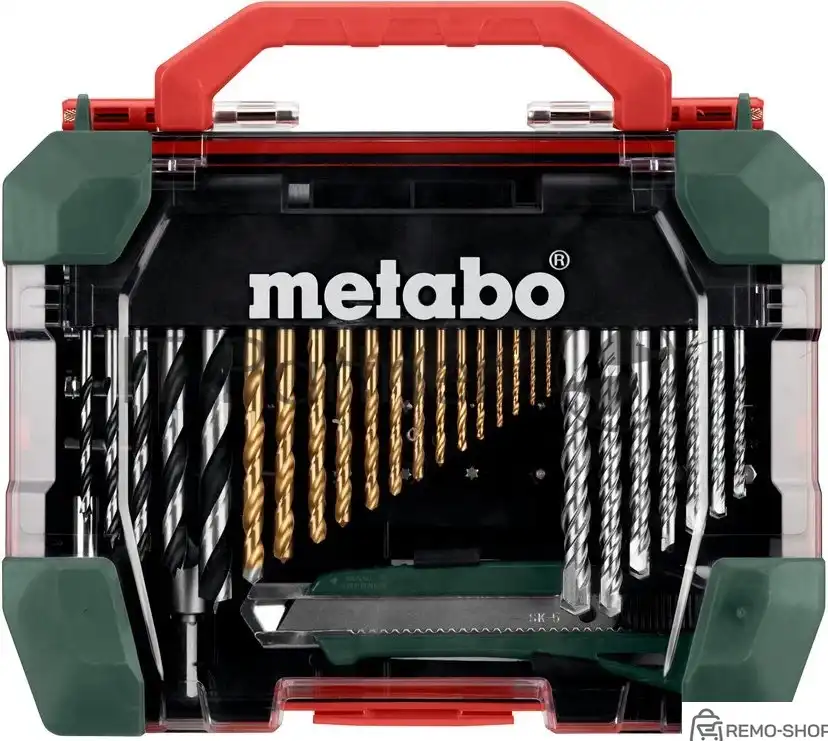 Набор инструментов Metabo 626707000 на 55 предметов в жестком кейсе фото 2
