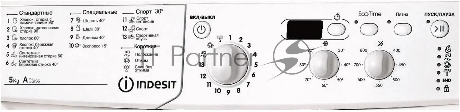 Стиральная машина Indesit IWSD 51051 CIS с фронтальной загрузкой