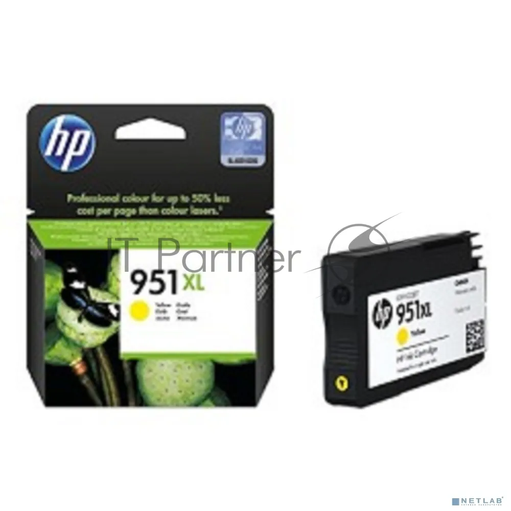 Картридж HP 951XL желтый для OfficeJet Pro 8100/8600