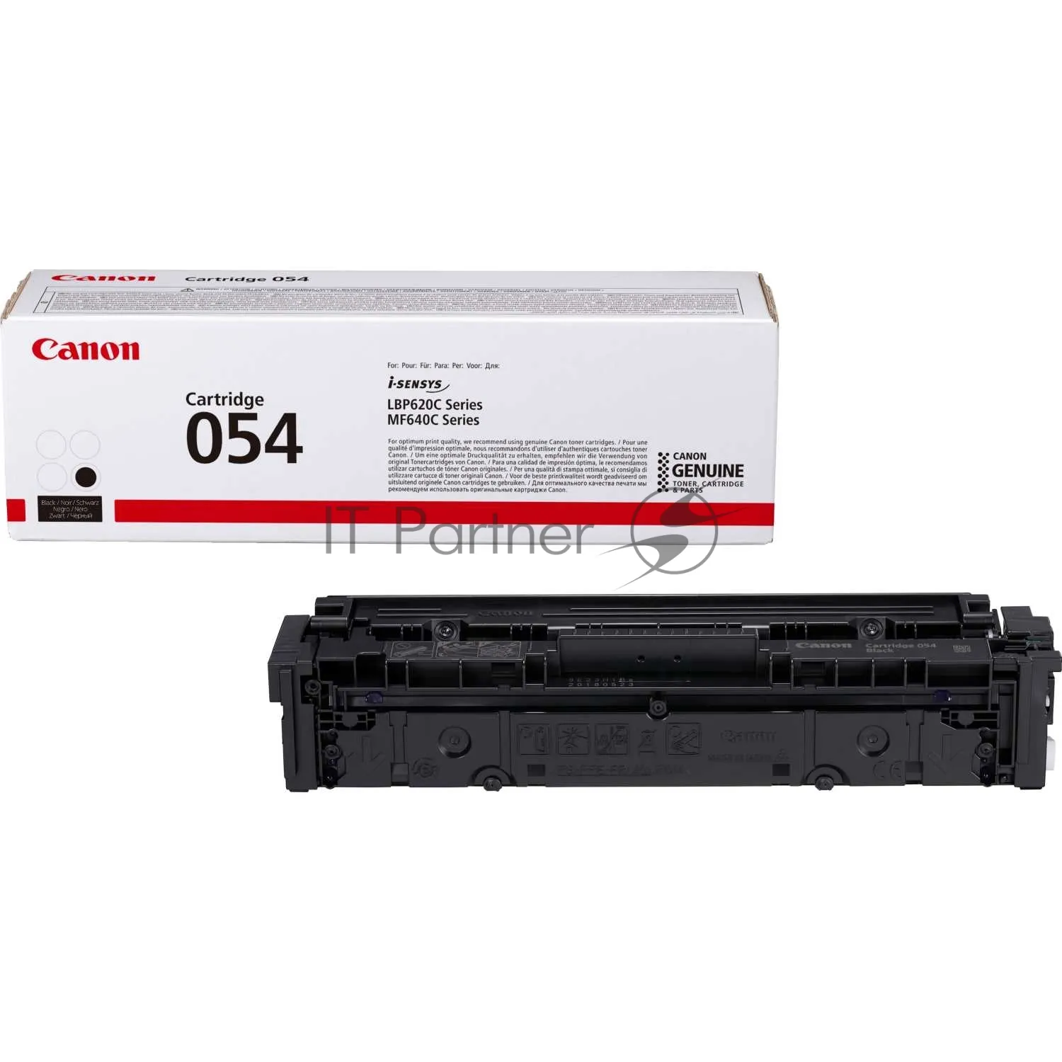 Лазерный картридж Canon 054 BK черный (1500 страниц) фото 3