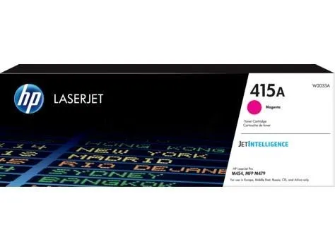 Оригинальный лазерный картридж HP 415A W2033A пурпурный для принтеров LaserJet M454/MFP M479 фото 3