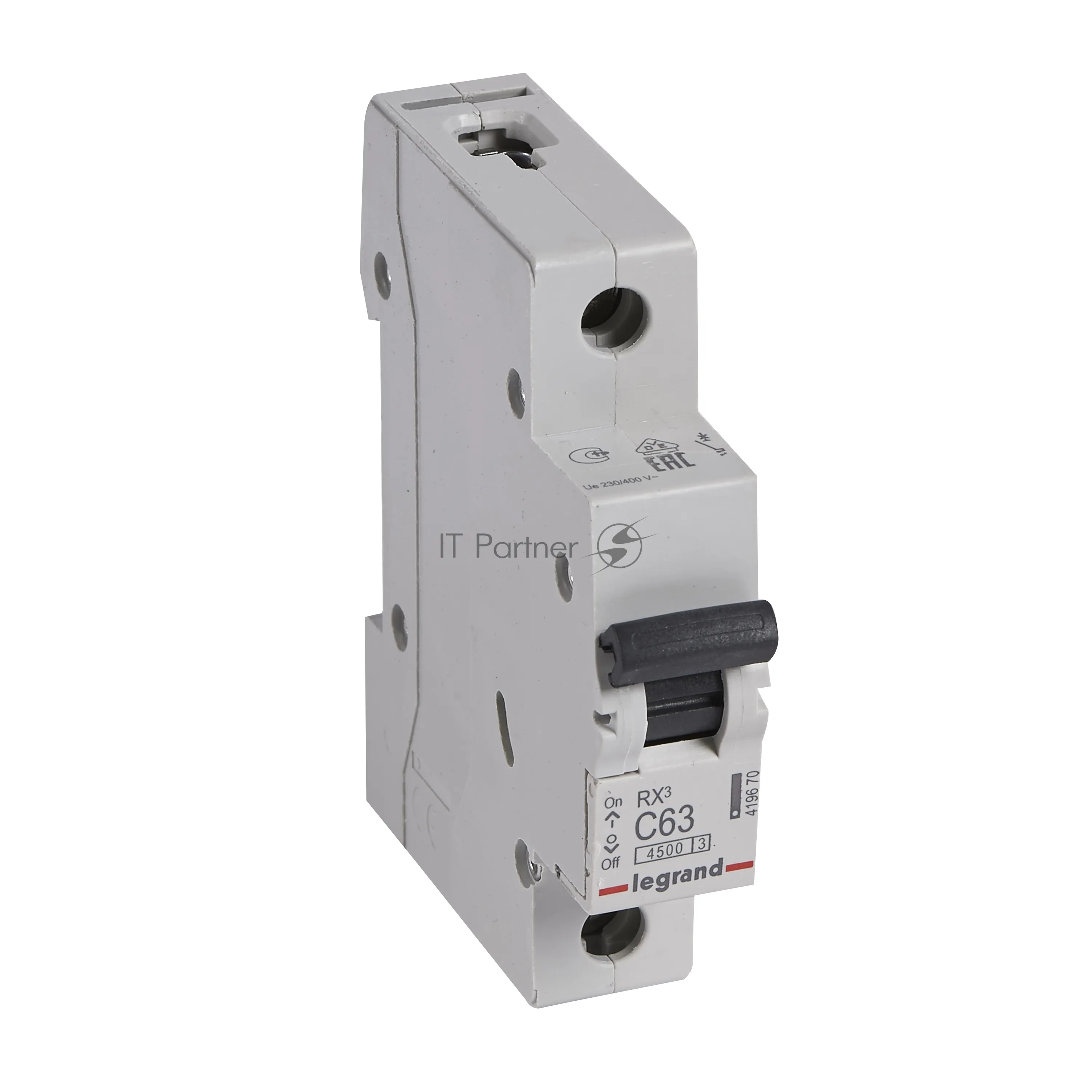 Автоматический выключатель Legrand RX3 63А 1П C 4,5кА