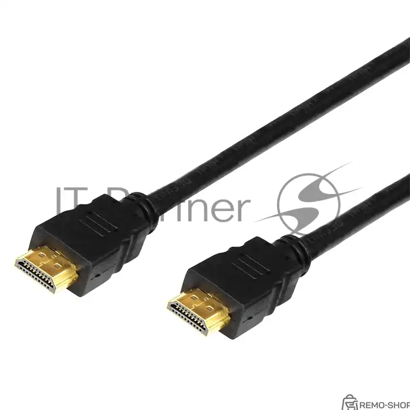 Кабель HDMI 1.4 длиной 20 метров с позолоченными контактами фото 2