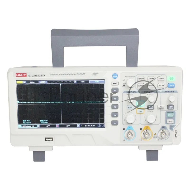 Осциллограф цифровой двухканальный UNI-T UTD2102CEX+
