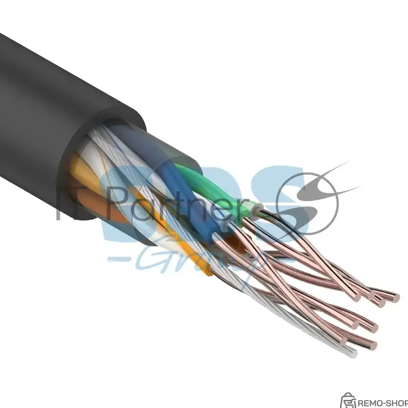 Кабель UTP категории 5e, 25 м, для наружного применения фото 2