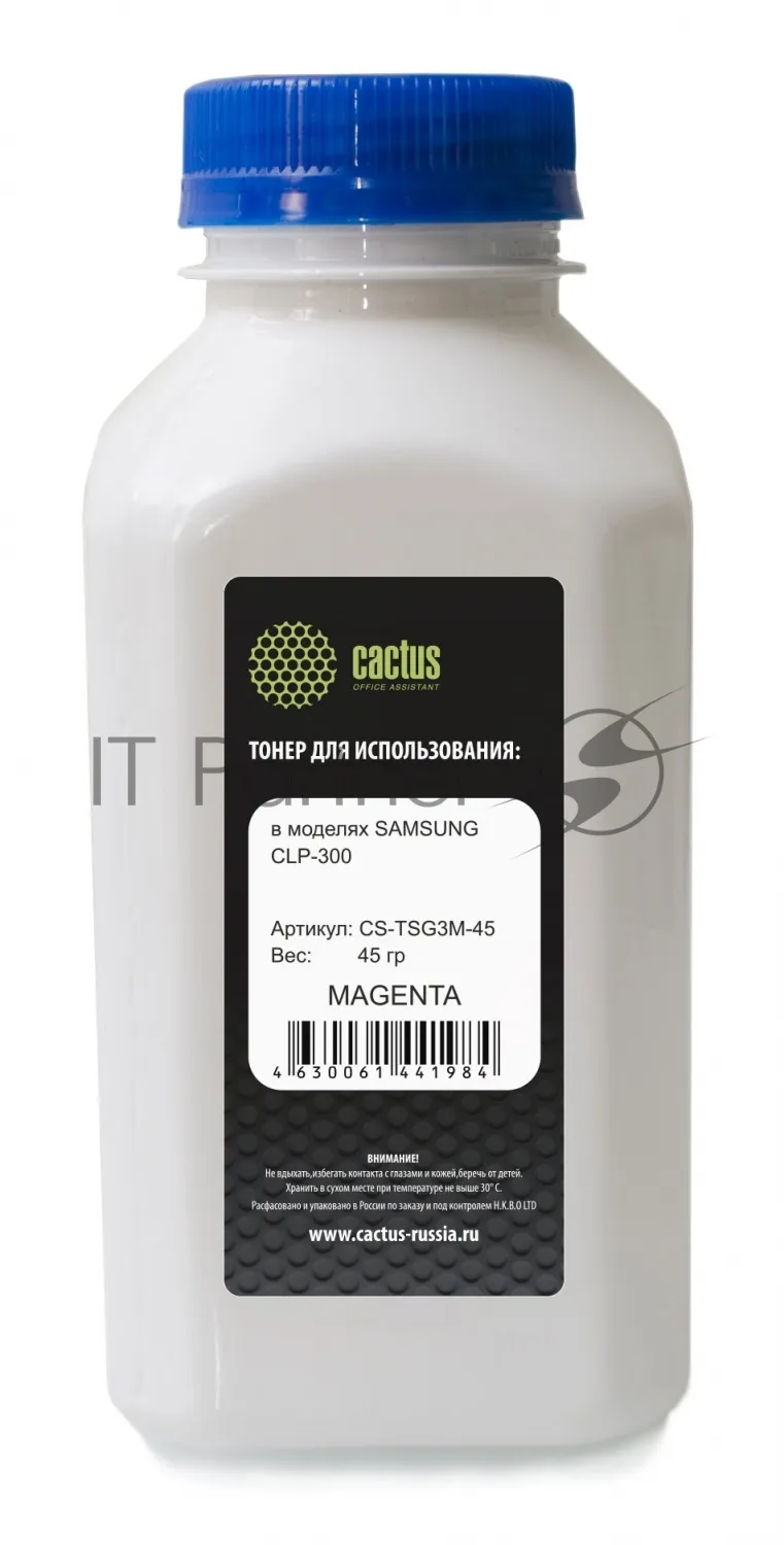 Пурпурный тонер Cactus CS-TSG3M-45 для принтера Samsung CLP-300