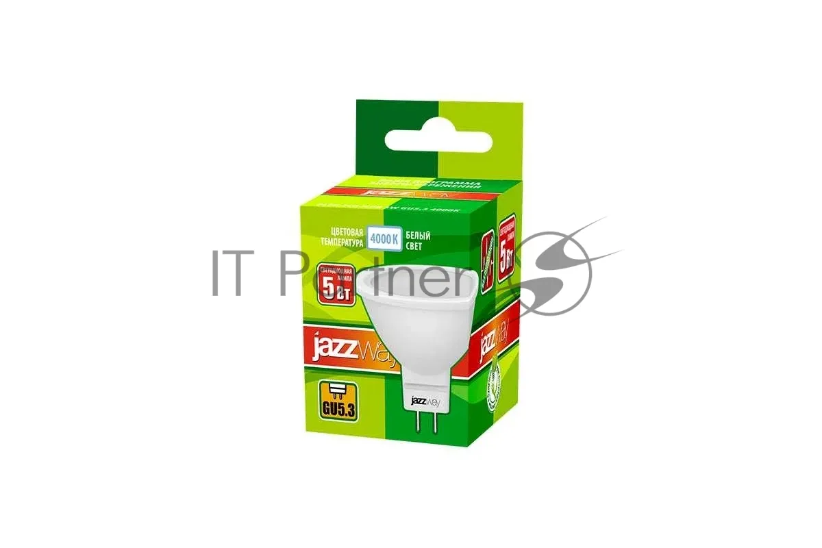 Светодиодная лампа JazzWay PLED-ECO-JCDR 5Вт 4000К GU5.3
