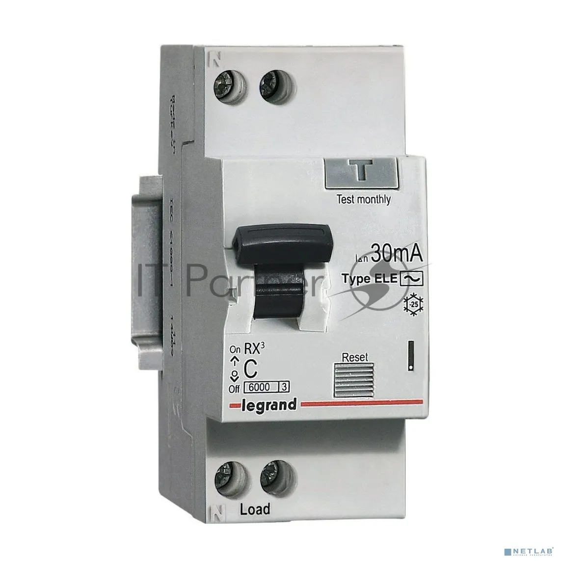 Дифференциальный автомат Legrand RX3 25А 30мА 1П+Н фото 3