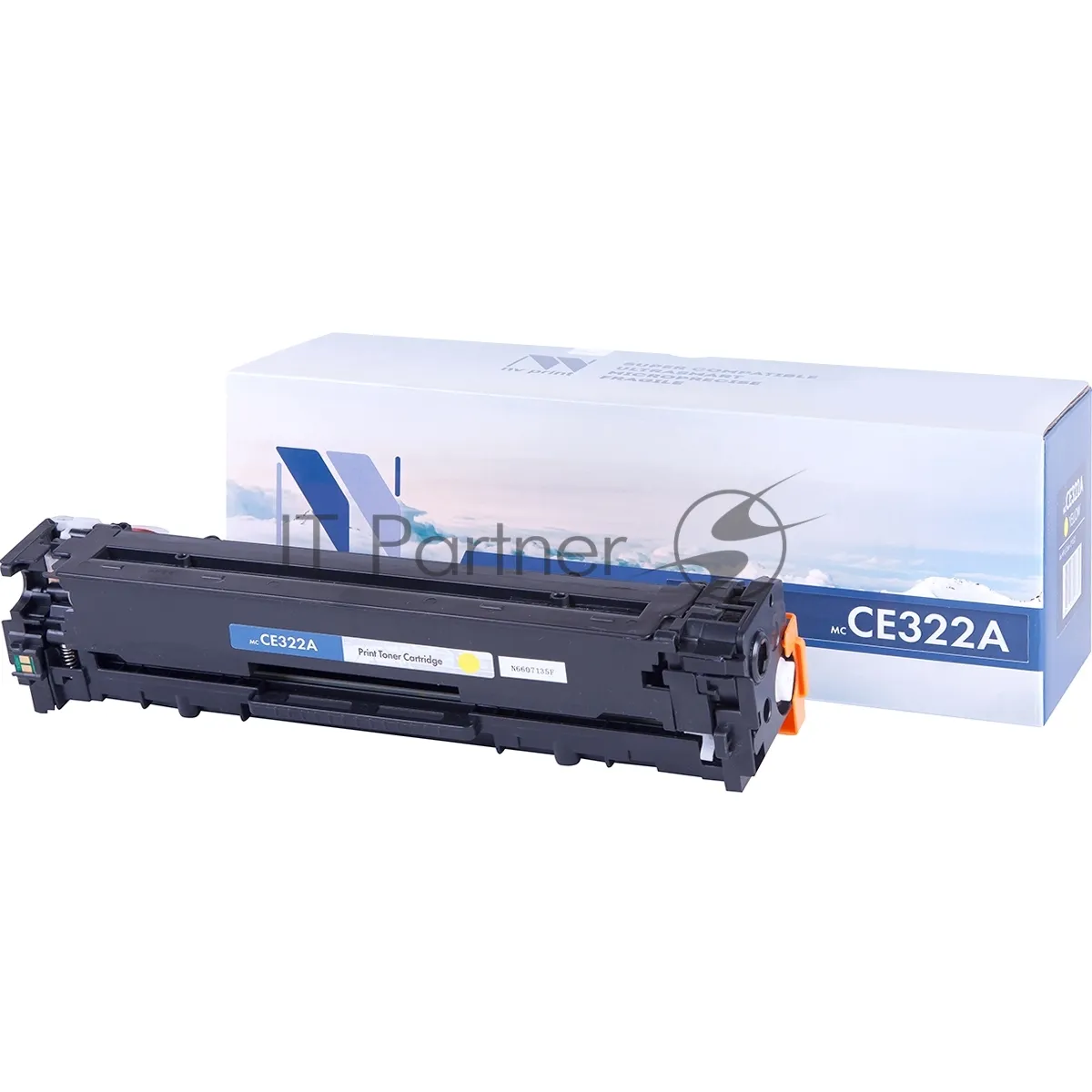 Лазерный картридж желтого цвета NVPrint для HP Color LaserJet CP1525