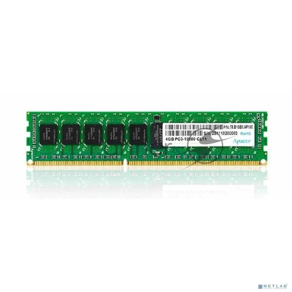 Оперативная память Apacer DDR3 4GB 1600MHz фото 2