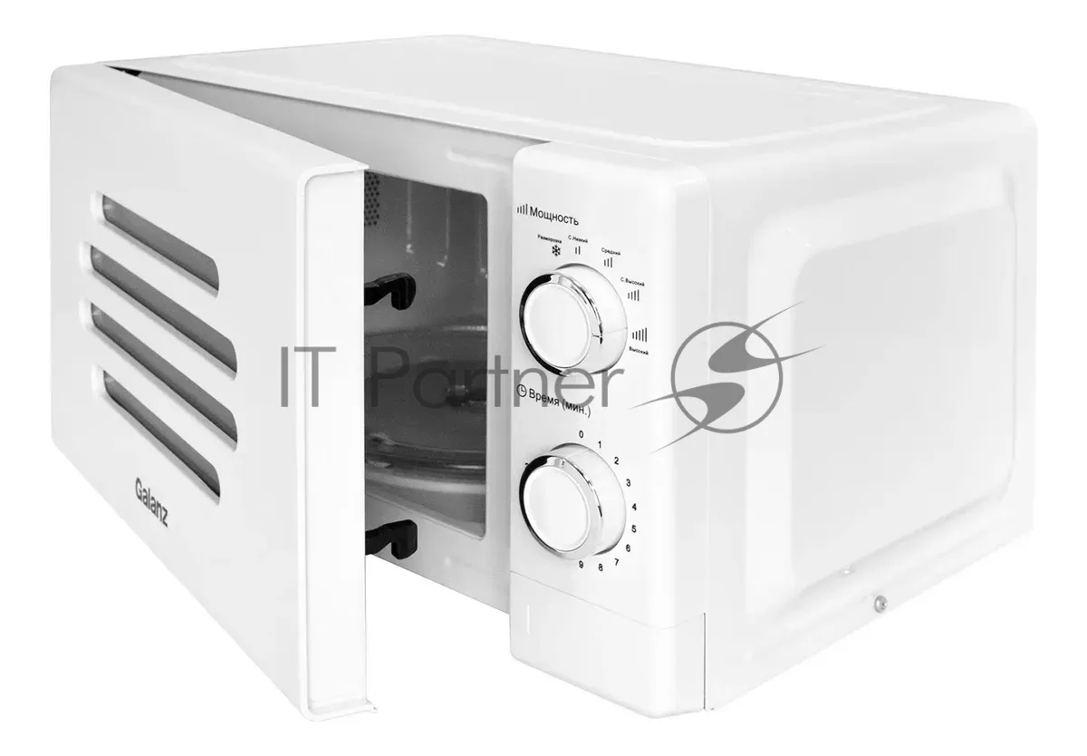 Микроволновая печь Galanz MOS-2007MW, 20 л, 700 Вт, белая