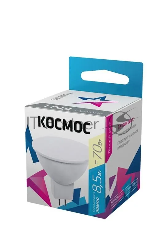 Светодиодная лампа BASIC JCDR 8.5Вт GU5.3 3000К