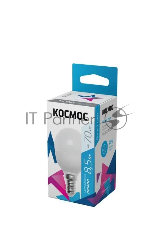 Светодиодная лампа Космос LED BASIC GL45 8.5Вт E14 4500К