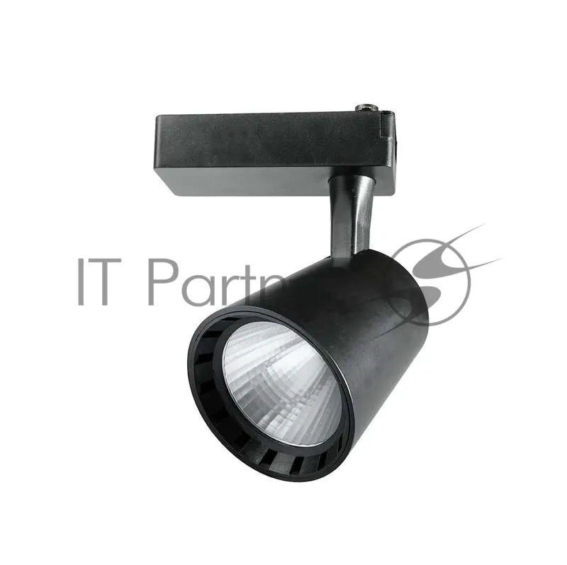 Трековый светильник JazzWay PTR 0315, 15Вт, 4000К, черный