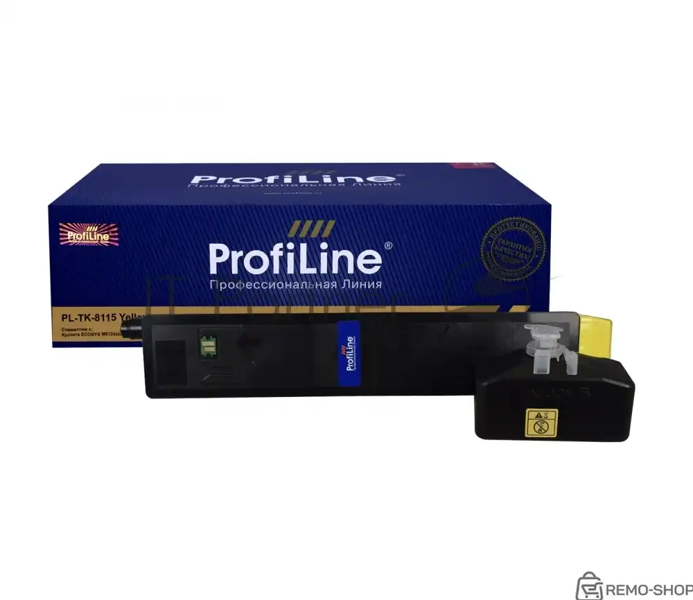 Тонер-картридж желтый ProfiLine PL-TK-8115Y для принтеров Kyocera ECOSYS M8124cidn/M8130cidn