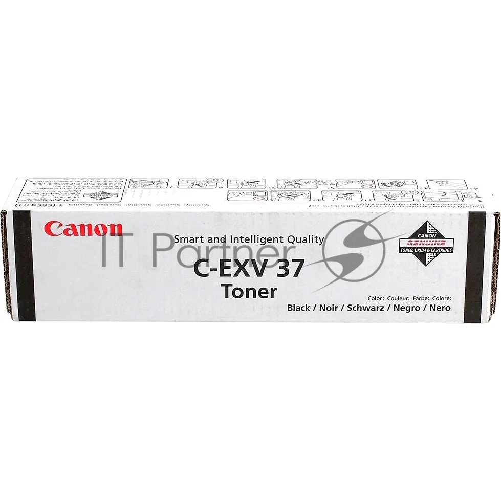 Оригинальный лазерный картридж Canon C-EXV3 черный фото 3