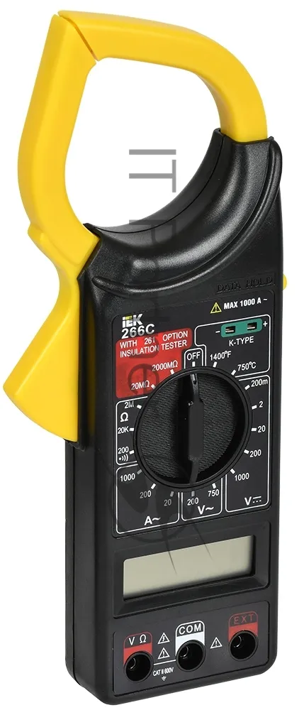 Токоизмерительные клещи IEK TCM-1C-266 Expert 266C фото 3