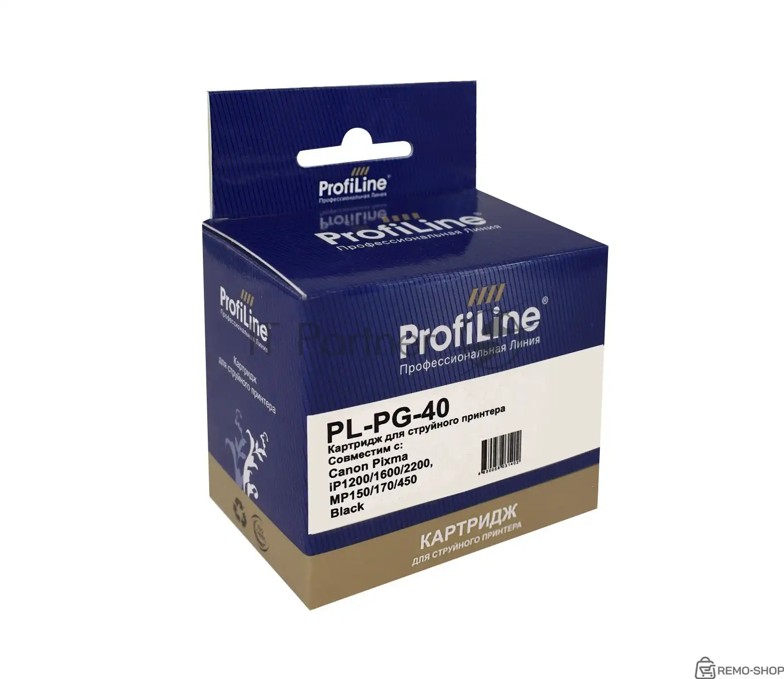 Картридж струйный ProfiLine PL-PG-40 черный для принтеров Canon Pixma фото 2