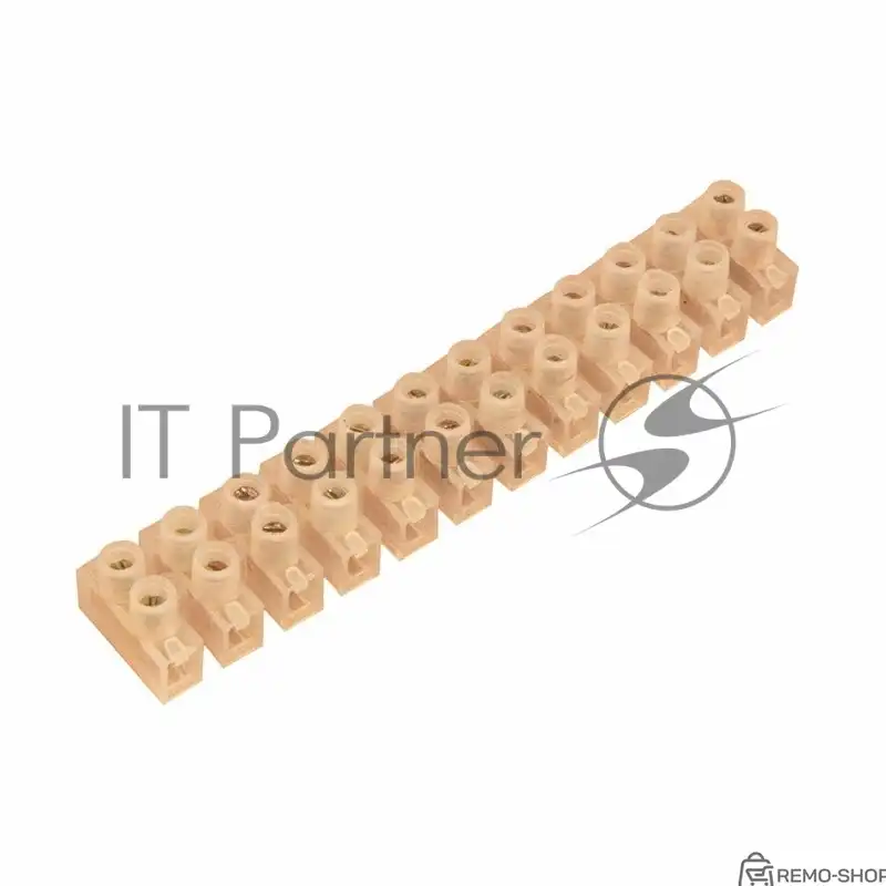 Клеммная колодка винтовая Rexant KВ-14 (6-14 мм², 20 A, белый)