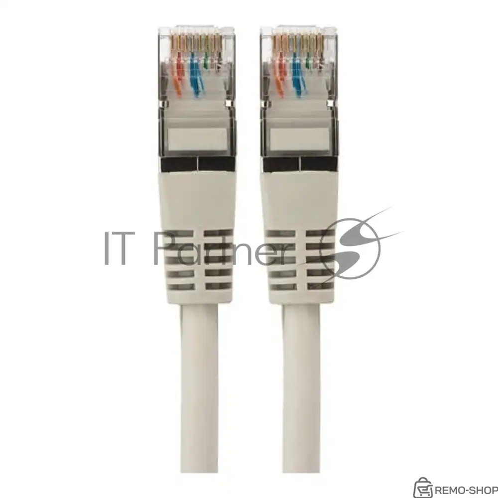 Патч-корд F/UTP Cat.5e, экранированный, 3 метра, серый