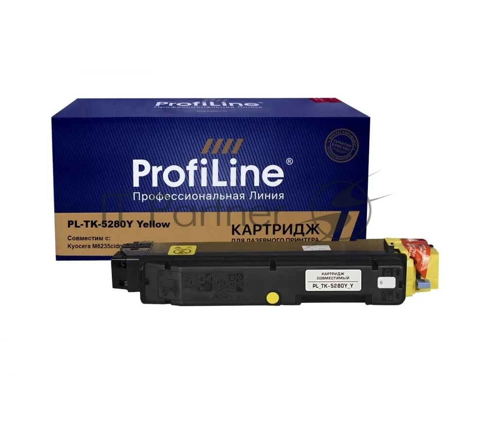 Тонер-картридж ProfiLine PL-TK-5280Y желтый для принтеров Kyocera
