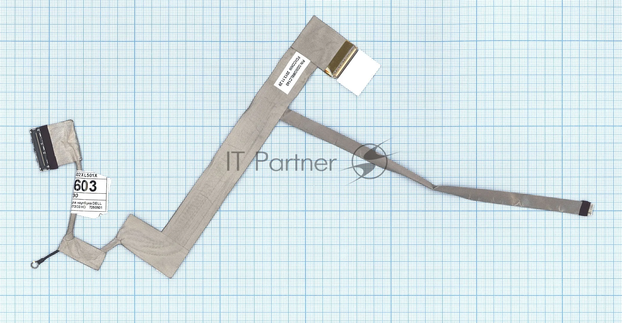 Шлейф матрицы для ноутбука Dell XPS L502X/L501X
