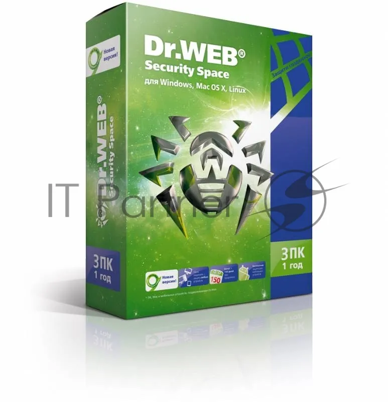 Dr.Web Security Space — лицензия на 3 компьютера 1 год фото 2