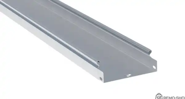 Кабельный лоток металлический перфорированный 50x50 мм фото 2