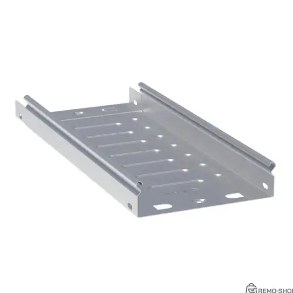 Неперфорированный кабельный лоток 50x150x3000 мм