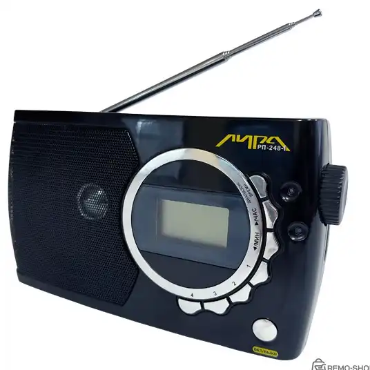Переносной цифровой УКВ радиоприемник Лира РП-248-1