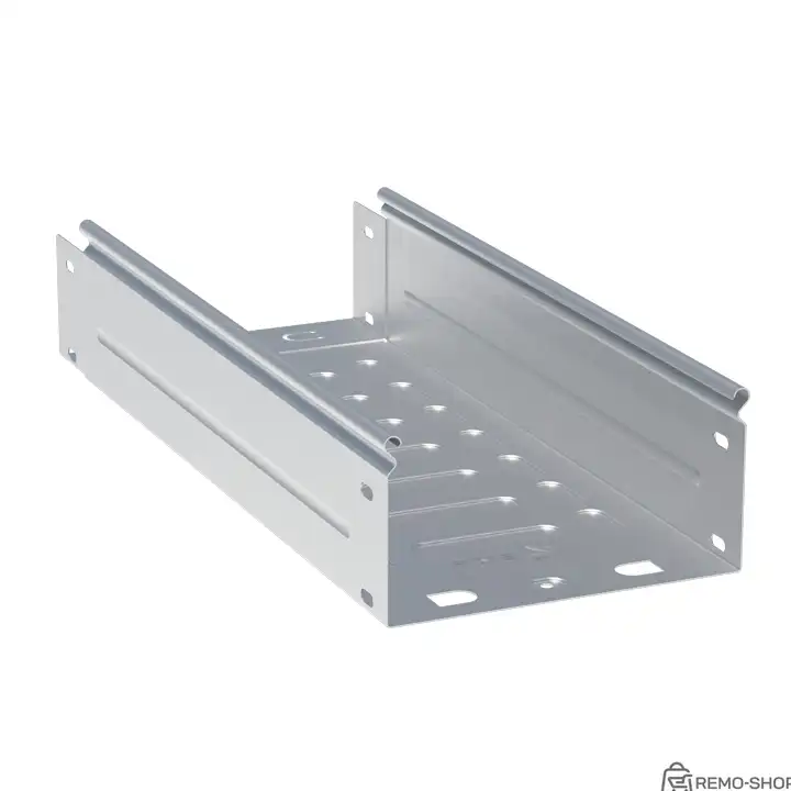 Кабельный лоток неперфорированный 80×300×3000 мм