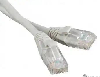 Патч-корд LANMASTER UTP Cat.6, 3 метра, серый