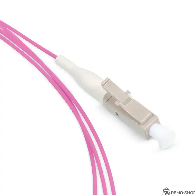 Пигтейл LC многомодовый OM4 50/125 мм, длина 1.5 м, оболочка LSZH