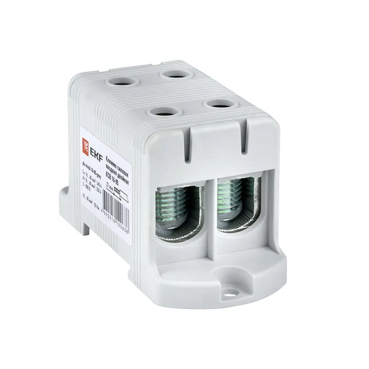 Клемма силовая вводная двойная КСВ 16-95 серая EKF PROxima plc-kvs2-16-95-grey EKF