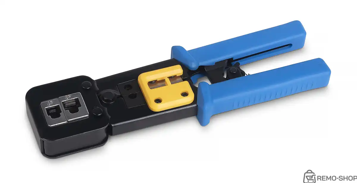 Обжимной инструмент для коннекторов RJ-45 и RJ-12