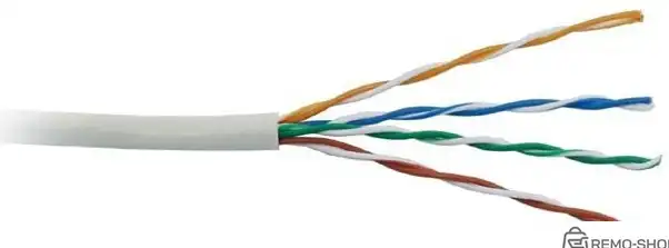 Сетевой кабель LANMASTER категории 6a, F/UTP, 4 пары, LSZH, серый, 305 м