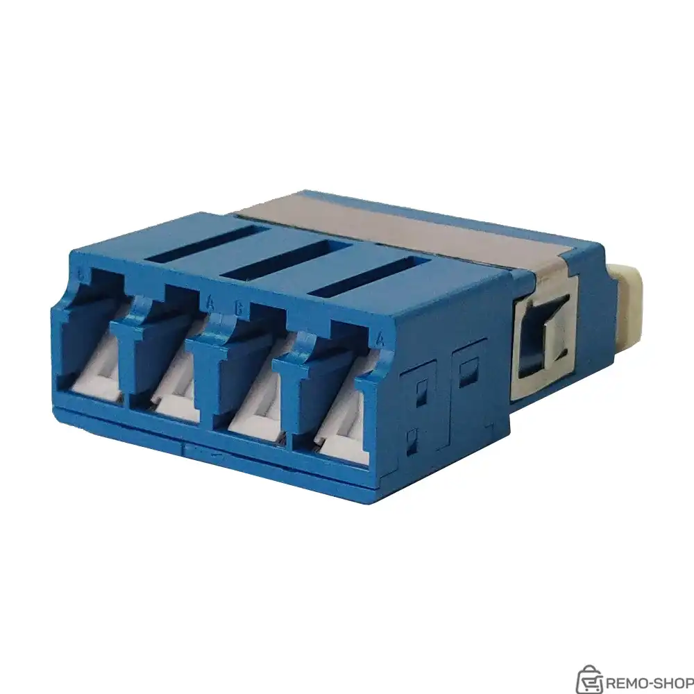 Оптический адаптер Quad LC одномодовый