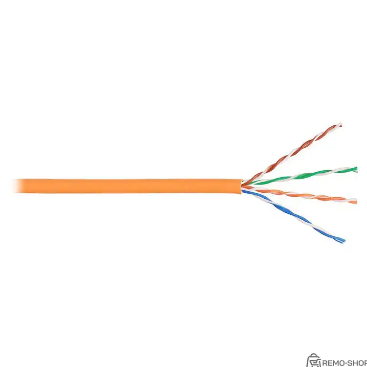 Патч-корд FTP категории 5e, оранжевый, 305 м