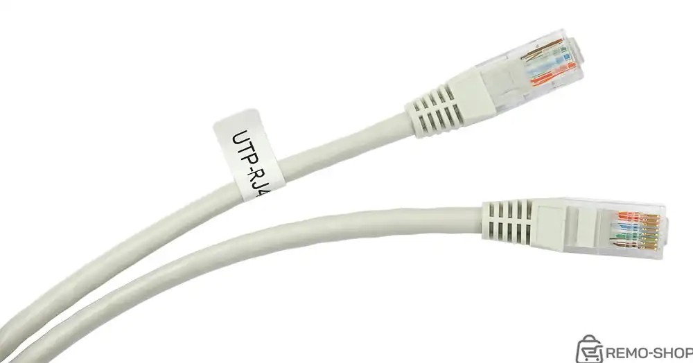 Патч-корд UTP Cat.5e 1 м, RJ45, серый