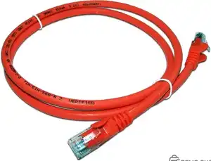 Патч-корд LAN-кабель UTP Cat.6, 0.5 м, оранжевый, LSZH