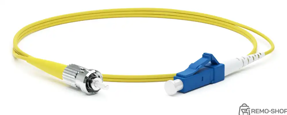 Волоконно-оптический патч-корд Hyperline 1 м, одномодовый, LC-ST