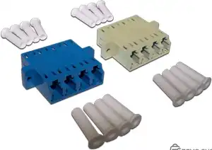 Адаптер оптический Quad LC многомодовый