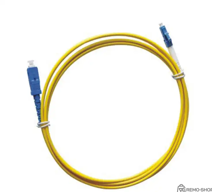 Оптический патч-корд LC/UPC-SC/UPC, дуплексный, 1.0 м, OS2 фото 2