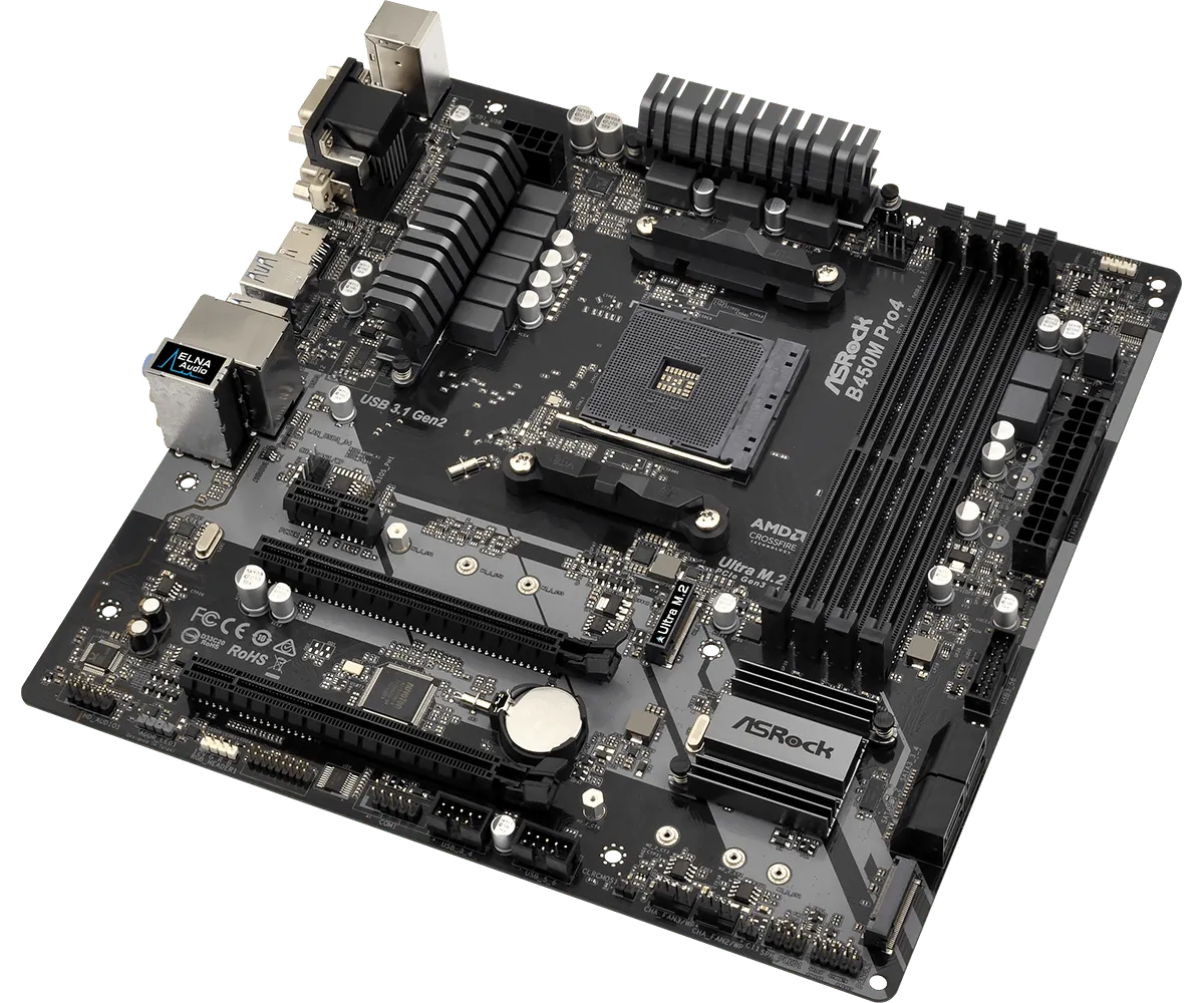 Материнская плата ASRock A320M-HDV R4.0 фото 3