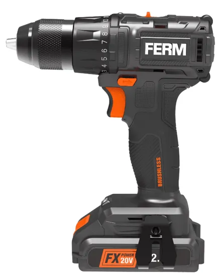 Беспроводной дрель-шуруповёрт Ferm CDM1168