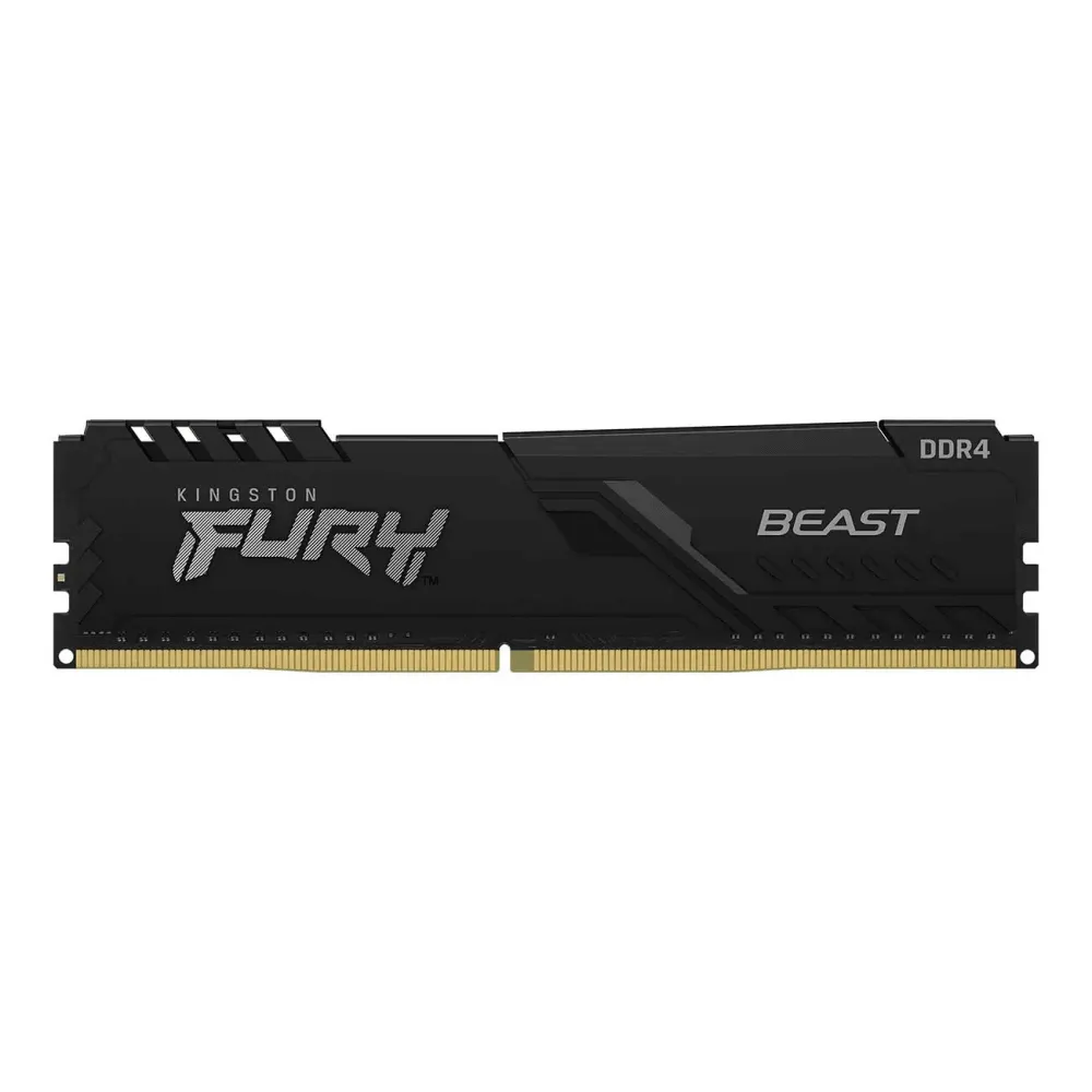 Модуль памяти Kingston FURY Beast Black Gaming Memory KF432C16BB1/16 16GB DDR4 3200 DIMM Non-ECC, CL16, 1.35V, 1Gx8, RTL, (319880) {25} фото 3 Модуль памяти Kingston FURY Beast Black Gaming Memory KF432C16BB1/16 16GB DDR4 3200 DIMM Non-ECC, CL16, 1.35V, 1Gx8, RTL, (319880) {25} фото 3